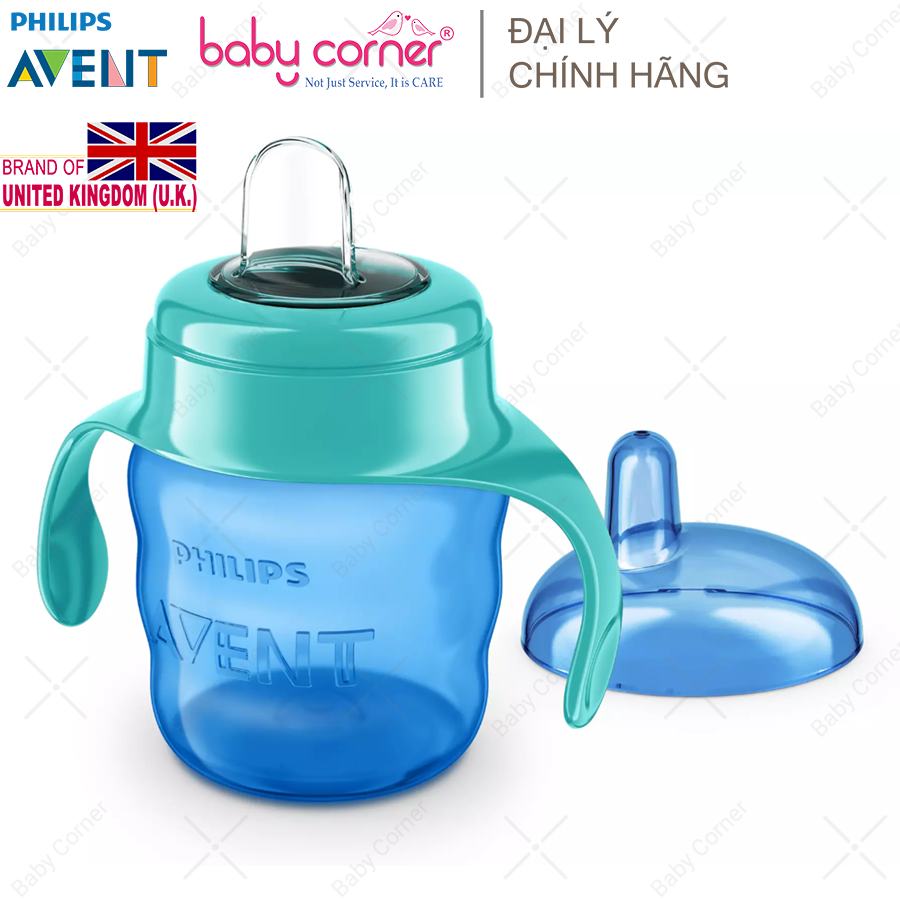 [Chính Hãng] Bình Uống Nước Có Vòi Philips Avent 200ml Cho Bé 6M+