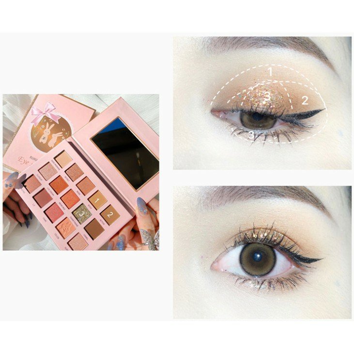 Bảng Mắt 15 Ô Thỏ Xinh RUHUATUO