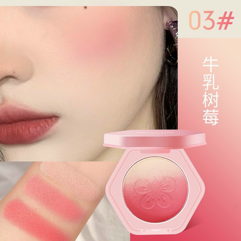 Phấn má hồng WodWod lục giác