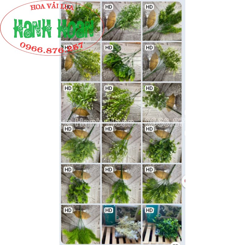 Chùm cỏ điểm cao cấp (hàng tuyển chọn) - Cây hoa giả