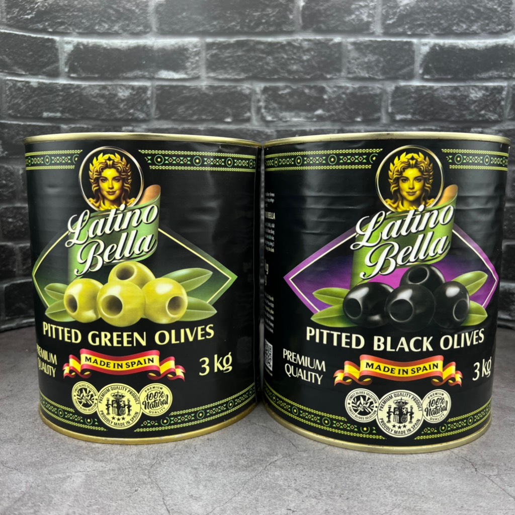Quả Oliu Xanh Tách Hạt (Latino Bella) 3KG