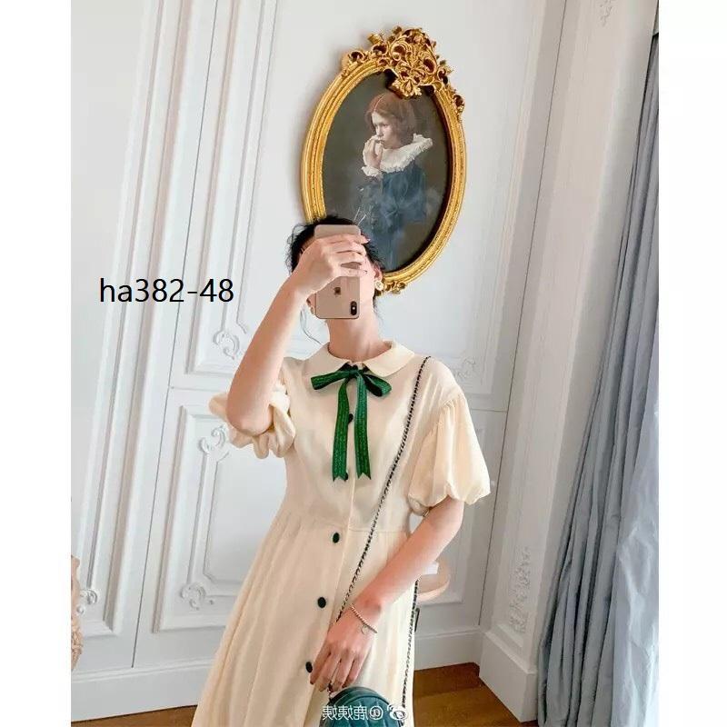 Ha382- đầm xòe tiểu thư hàng thiết kế