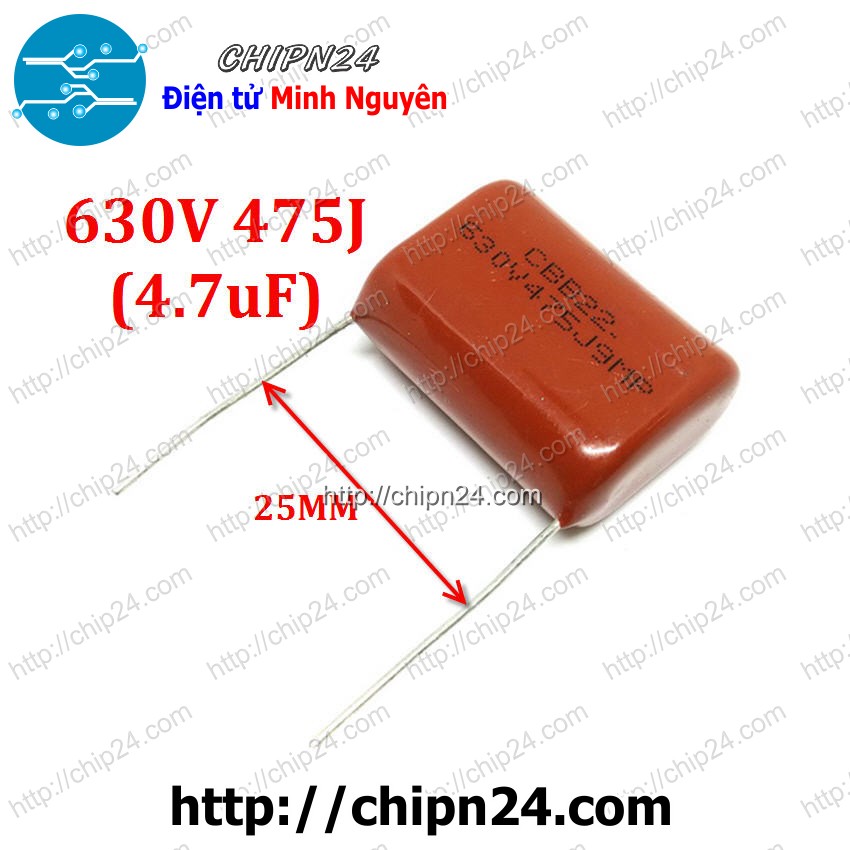 Tụ cbb 630v 475j 25mm