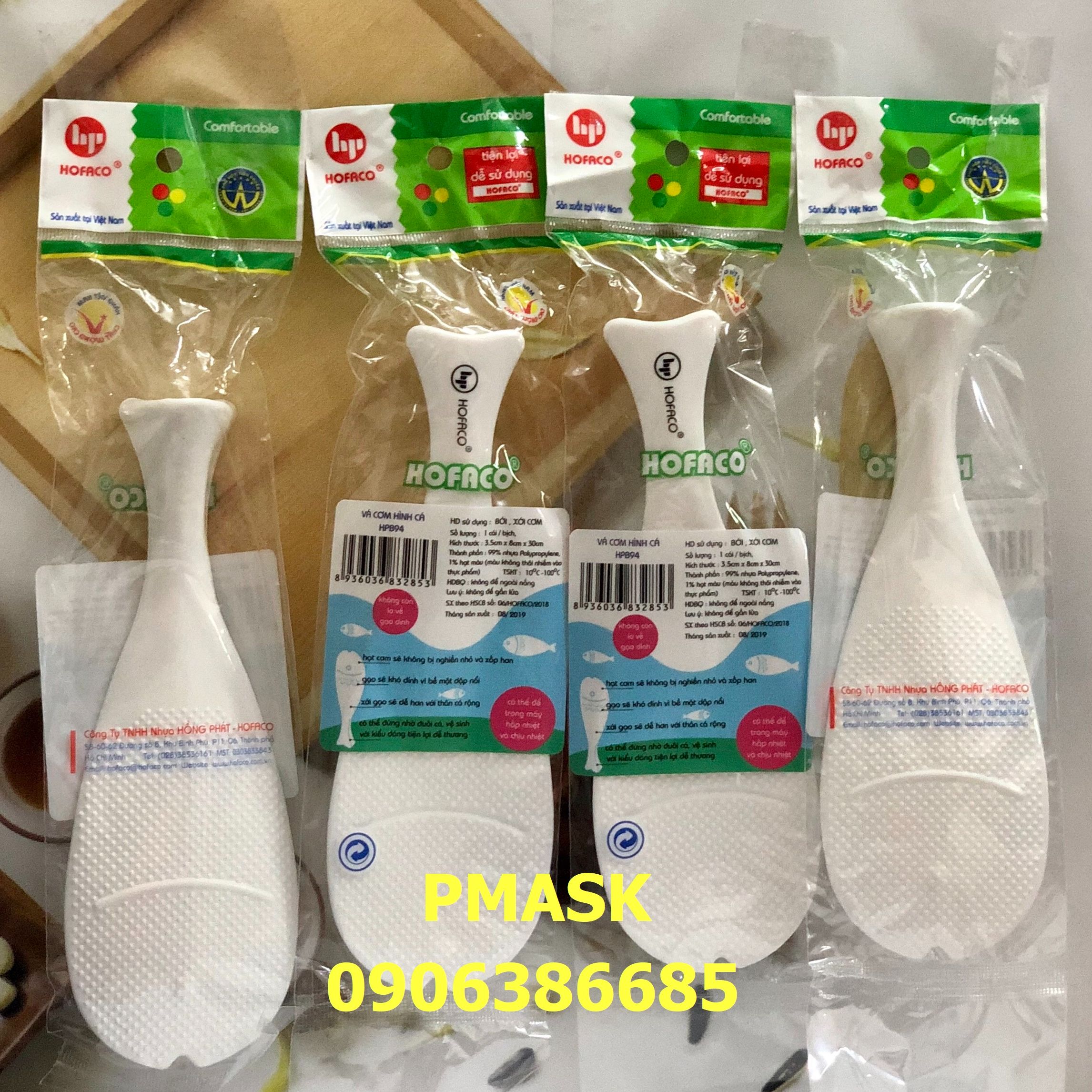 Vá xới cơm hình cá Hofaco - HPB94 - chính hãng