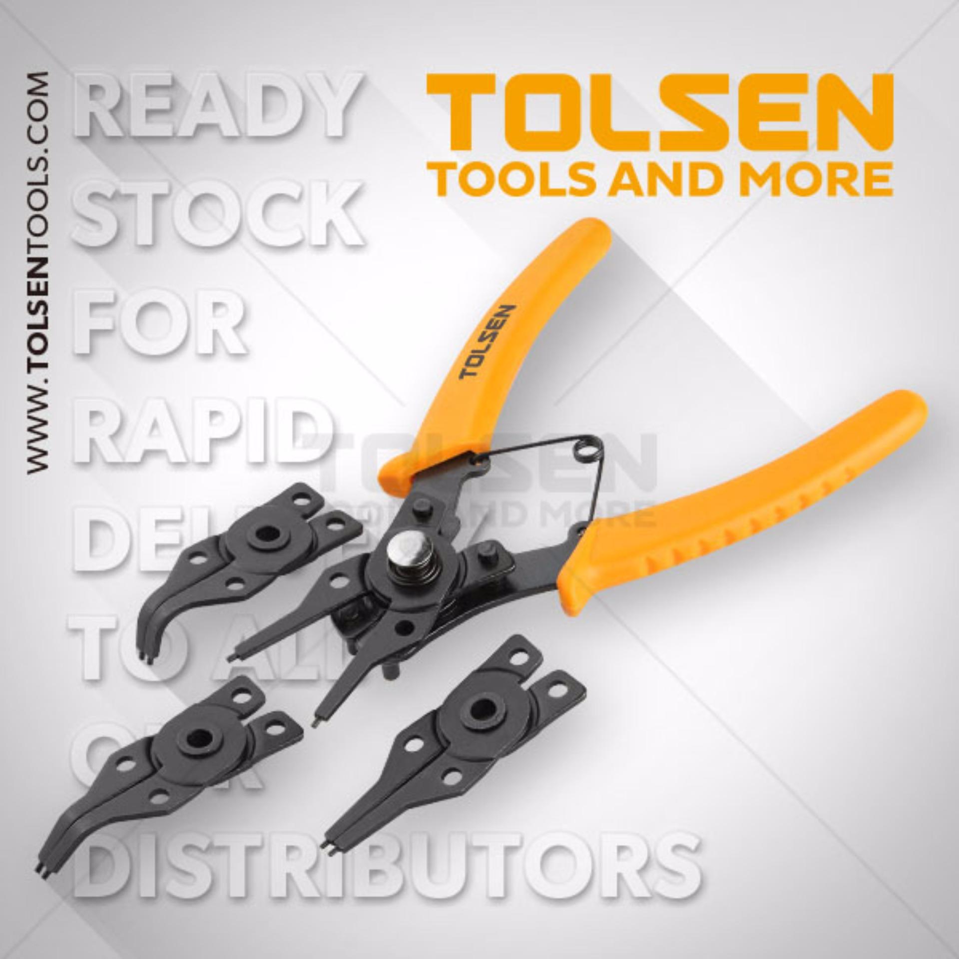Kìm Mở Chốt Phe 4 Đầu 6" ( 160mm ) Tolsen 10100