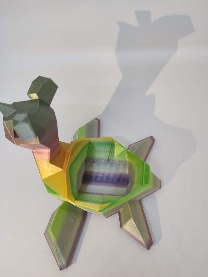 Chậu cây pokemon siêu dễ thương - Cute Low Poly Lapras planter