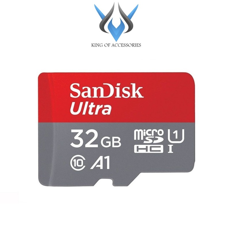 Thẻ nhớ MicroSDHC SanDisk Ultra A1 32GB Class 10 U1 98MB/s - box Hoa (Đỏ)