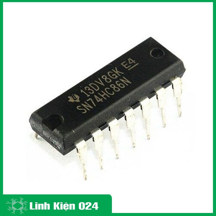 IC 74HC86 DIP14/SOP14 4 đầu vào độc lập