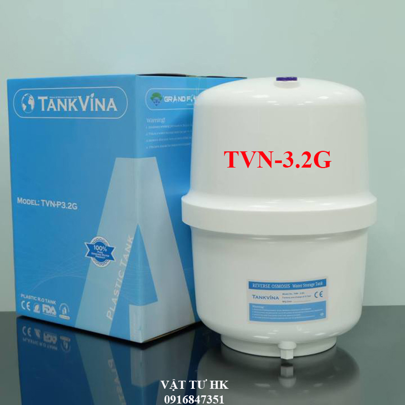 Bình áp máy lọc nước ro 8 lít - dùng cho tất cả các loại máy lọc nước aqua kangaroo karofi ... tankvina tvn-3.2g