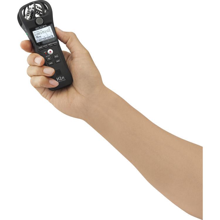 Máy ghi âm Zoom H1n Digital Handy Recorder chính hãng (tặng kèm túi)