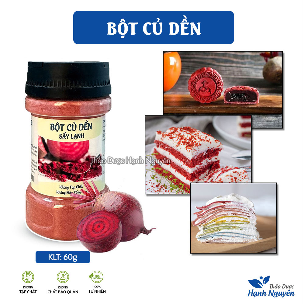 Bột củ dền nguyên chất 100g - 150g