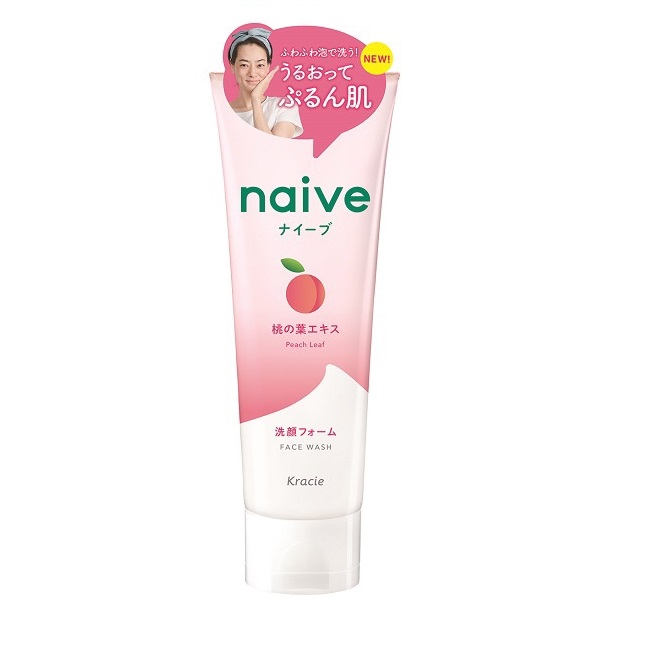 Sữa rửa mặt naive kracie Naive 143g Nhật