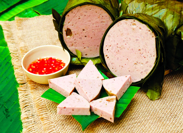 Giò lụa chay Đôi Đũa Vàng Dai Mềm tươi ngon đậm đà 500g Thuần Chay An Toàn Sức Khoẻ Bổ Sung Dinh Dưỡng Ăn Chay