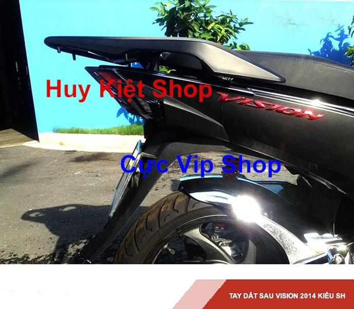 [HCM]Cảng Sau Vision 2014 - 2018 Kiểu Dáng SH300i Đen Mờ Đẳng Cấp MS2165