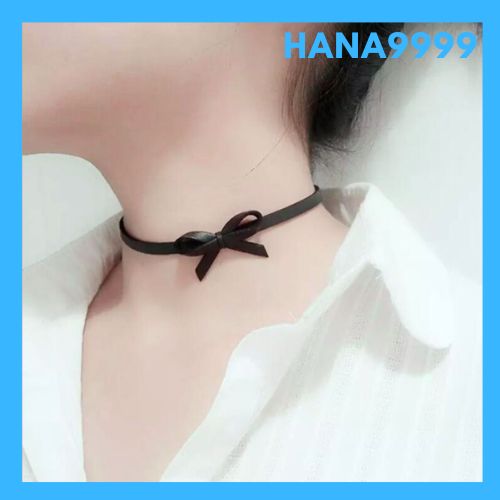 [HCM] necklace female choker lovely bow pattern latest attached video