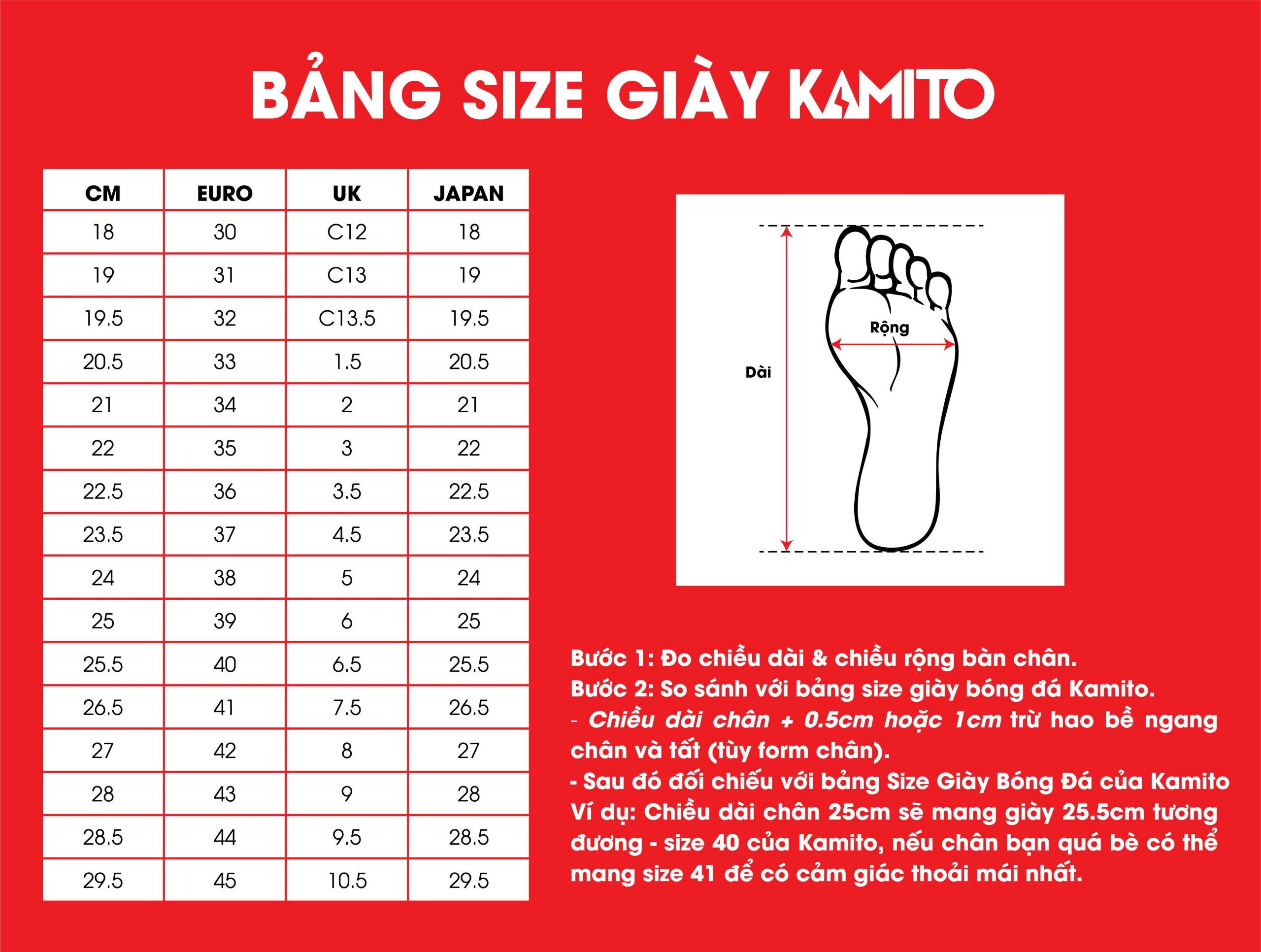 Giày Đá Bóng Kamito QH19