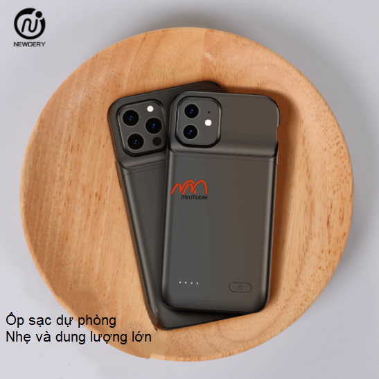 Ốp lưng kiêm sạc dự phòng 12 Pro Max/ 12 Pro/ 12 Mini/ 12