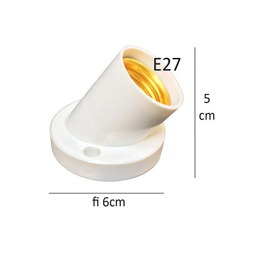 Đui Đèn Xoáy Chống Vỡ Chịu Nhiệt E27