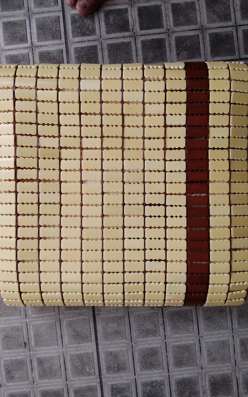 chiếu tre vàng cao cấp 1m x 1m95