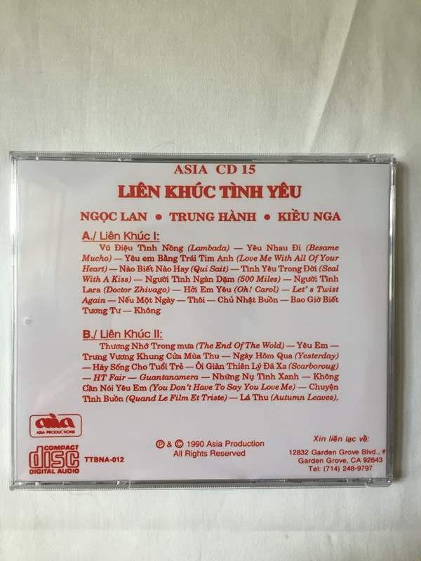 [HCM]Liên Khúc Tình Yêu 1 Asia