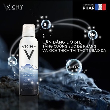 Xịt Khoáng Vichy Mineralizing Thermal Water 150ml