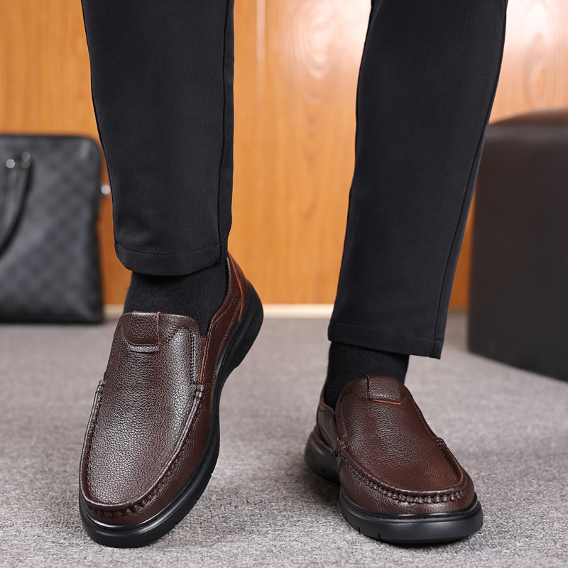 Giày Lười Da Nam Clarks - Malwood Easy