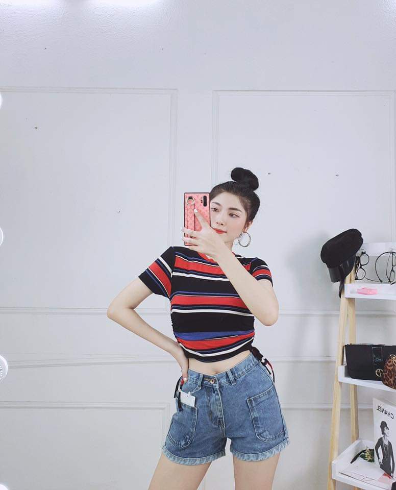 Áo thun croptop thời trang_[Giá gốc tận xưởng]