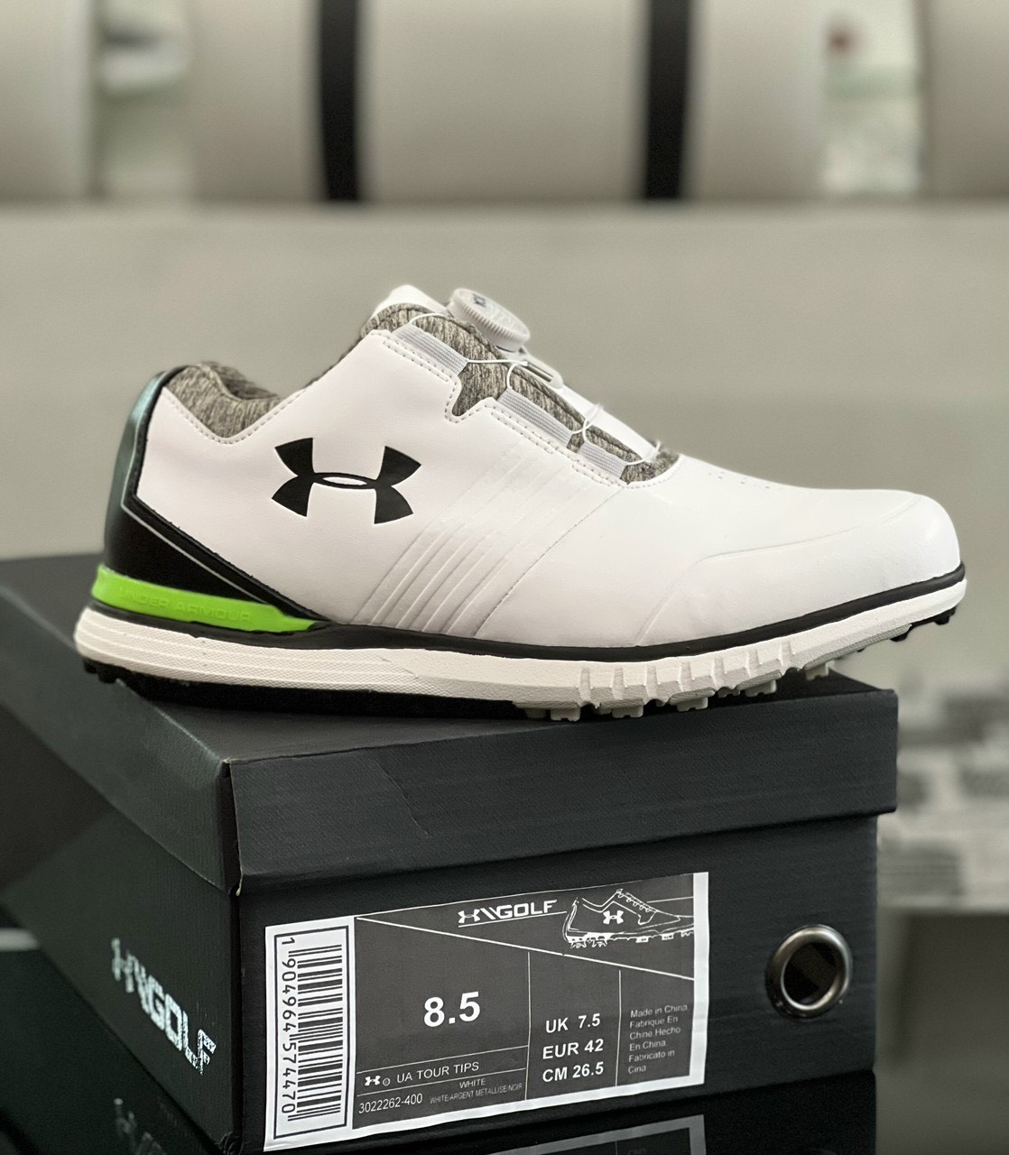 [CHÍNH HÃNG][BIGSALE][TẶNG VỚ] GIÀY GOLF NAM UNDER ARMOUR HOVR BOA
