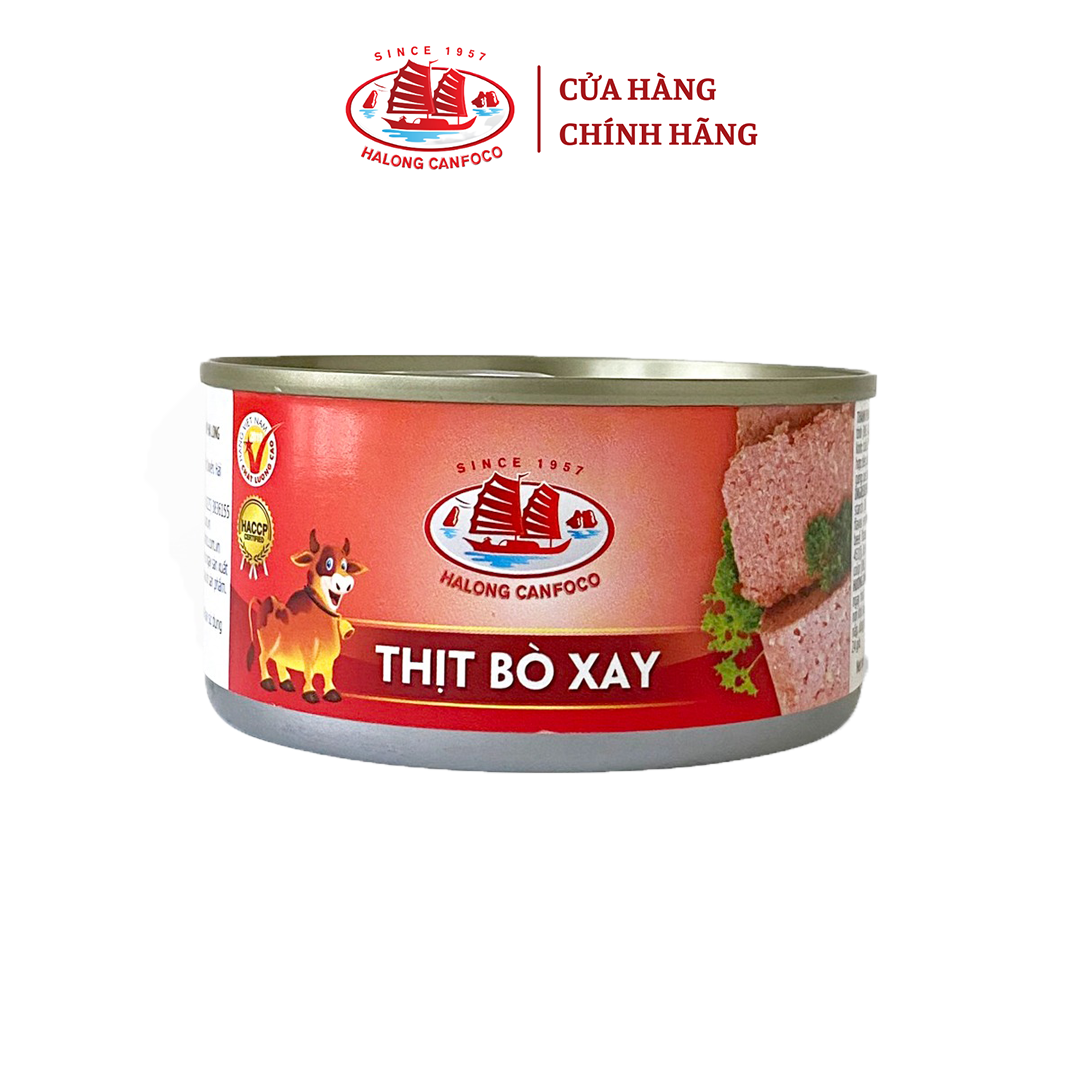 Thịt bò xay 170g - Đồ Hộp Hạ Long