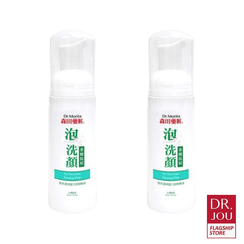 Sữa rửa mặt tạo bọt Dr.Morita Tea Tree Acnes Foaming Whip 145ml