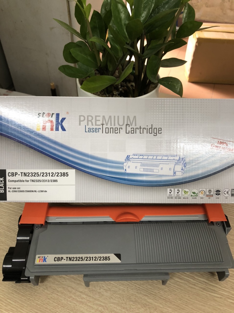 Hộp mực TN 2385 cho máy in Brother 2321D/2361DN/2366Dw/2520D/2701D/2701Dw mã starink