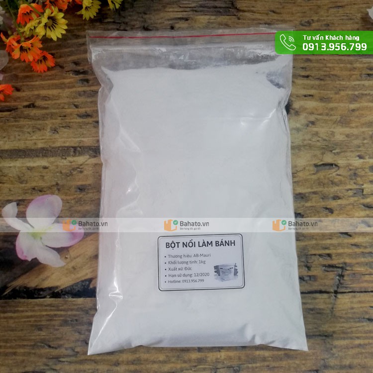 Bột nổi làm bánh Mauri 1kg