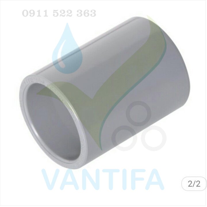 Nối ống nhựa  u PVC phi 16, 21, 27, 34, 42, 49mm