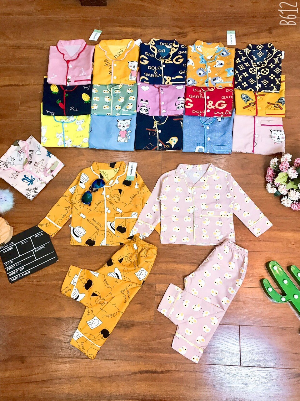 [HCM]Set bộ bé gái / bé trai - Bộ Pyjama cho bé