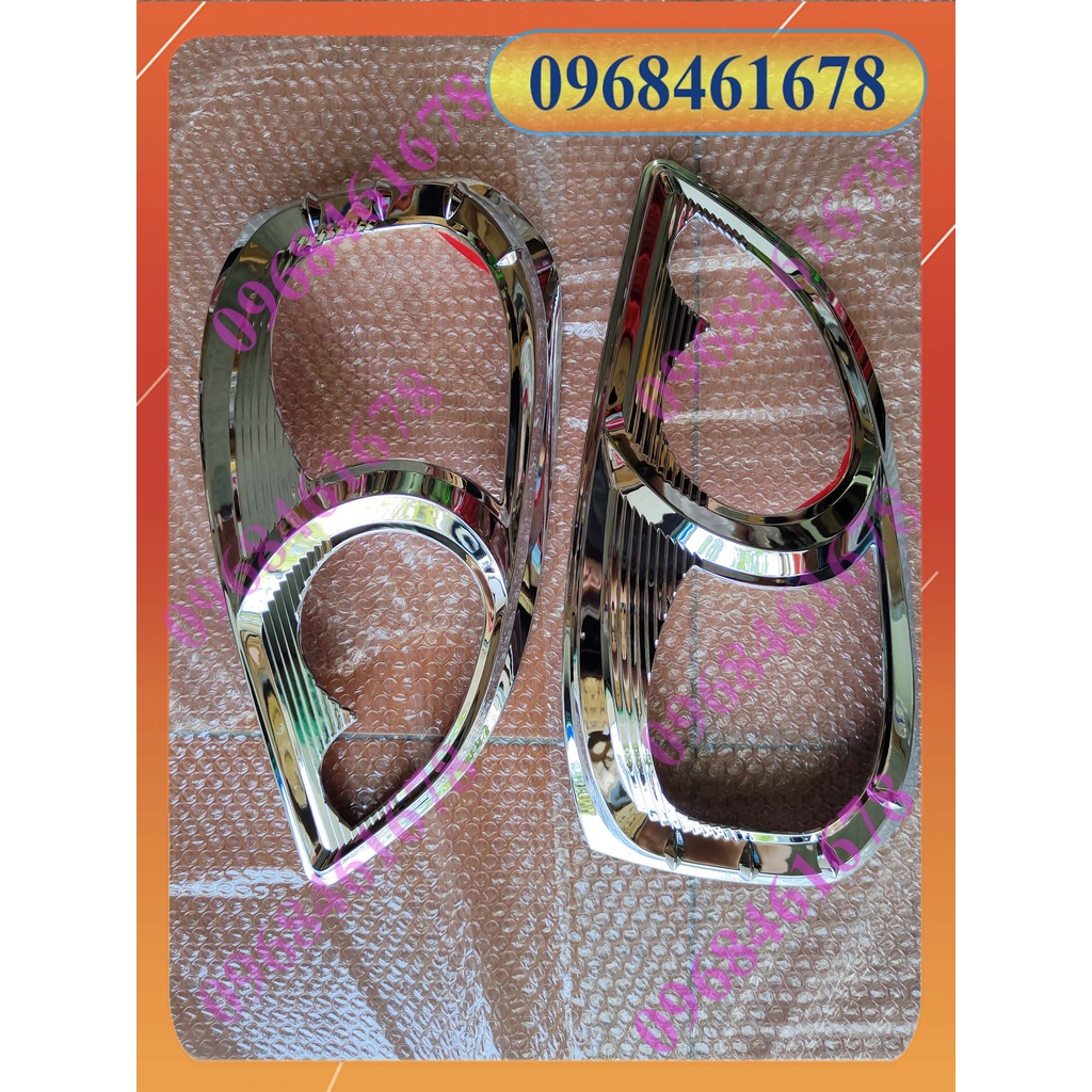 Ốp mạ đèn pha Lacetti 04-09 (Ốp viền) (Giá 1 bộ)