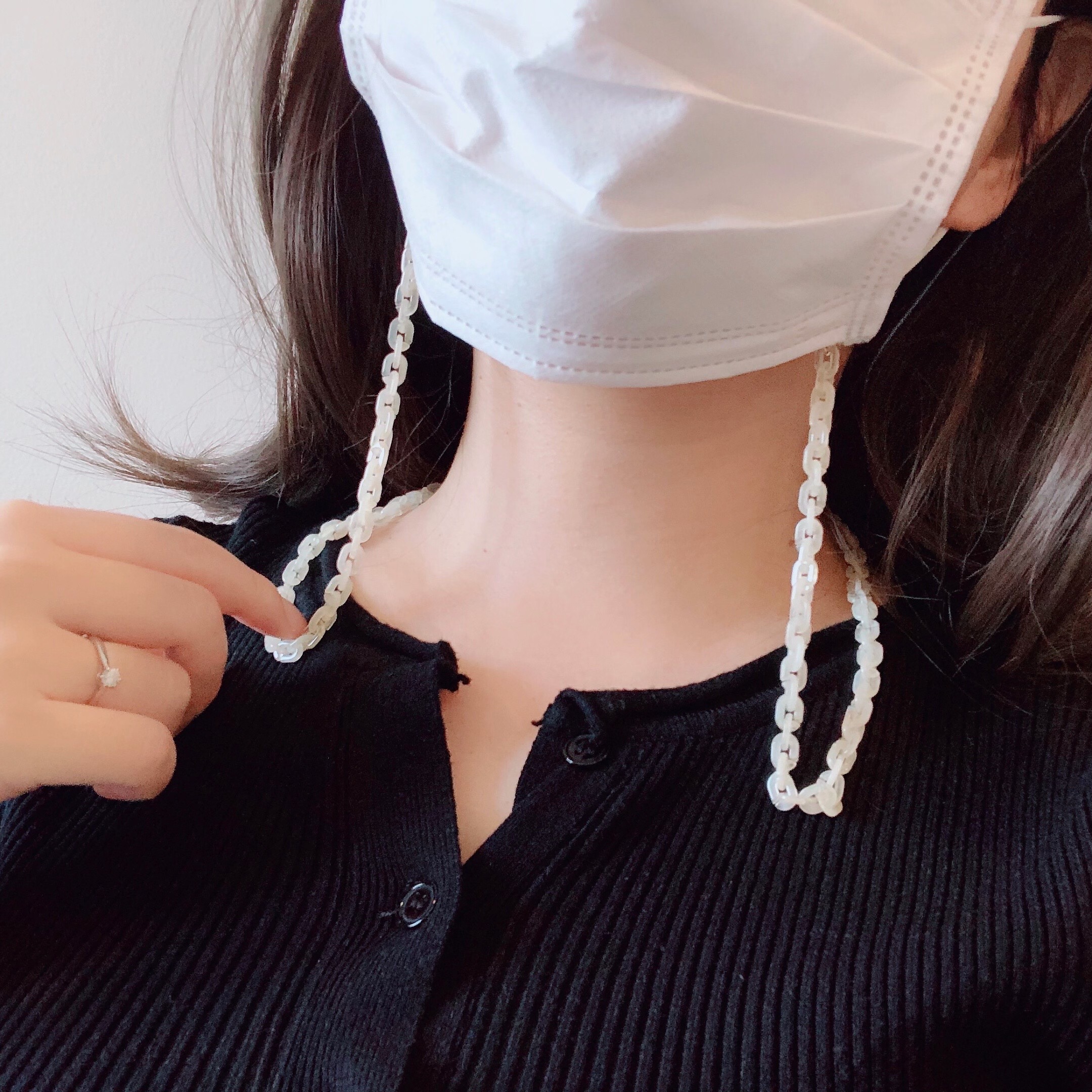 Dây đeo khẩu trang Chain  Hàn Quốc Korea