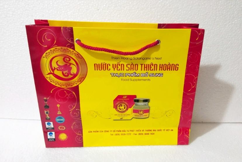 [HCM]Túi giấy Thiên Hoàng đựng hộp yến