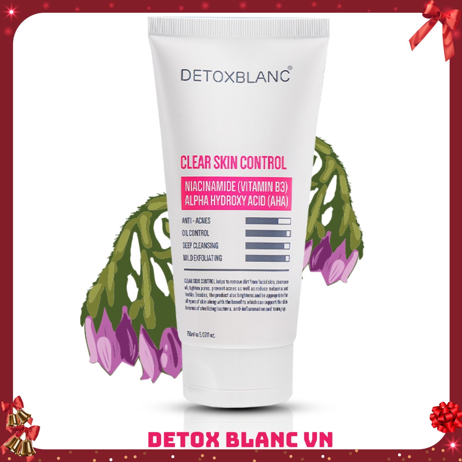 Sữa rửa mặt Detox BlanC Clear Skin Control (150ml)