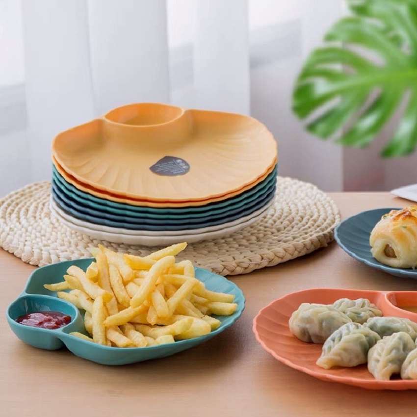 SET 4 ĐĨA NHỰA HÌNH VỎ SÒ