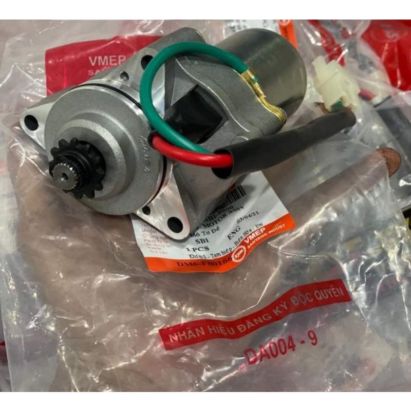 Củ motor đề khởi động xe SYM 110 zin chính hãng