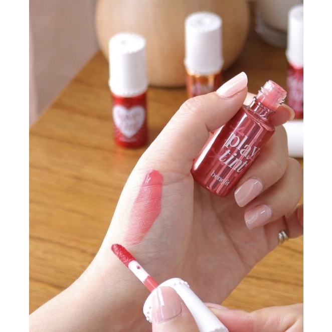 son tint kèm phấn má benefit lip tint fullsize