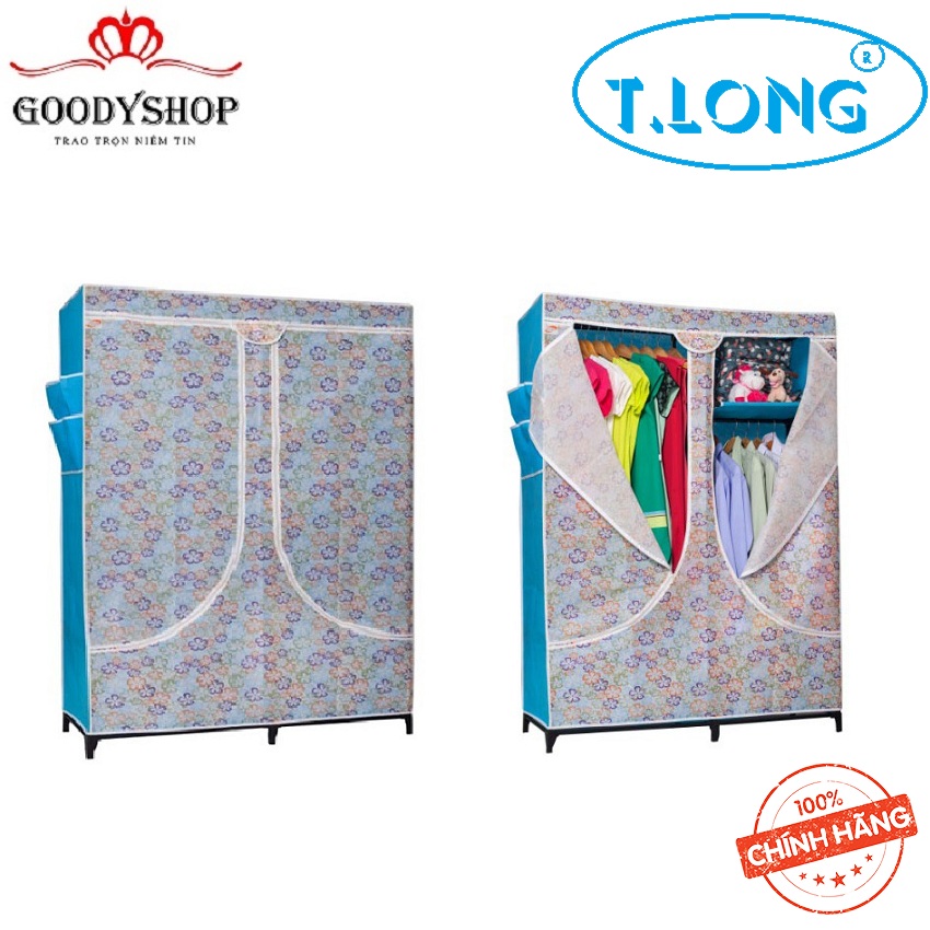 Tiện ích Tủ vải Thanh Long TVAI03 Hàng Cao Cấp (118 x 45 x 160 cm)GOODYSHOP