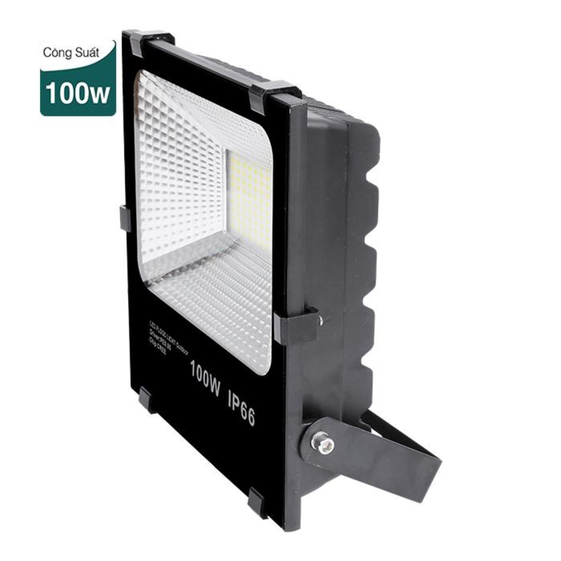 Combo 5 Đèn Pha led Cao cấp 100w chống nước COB 220V (Đủ wat).