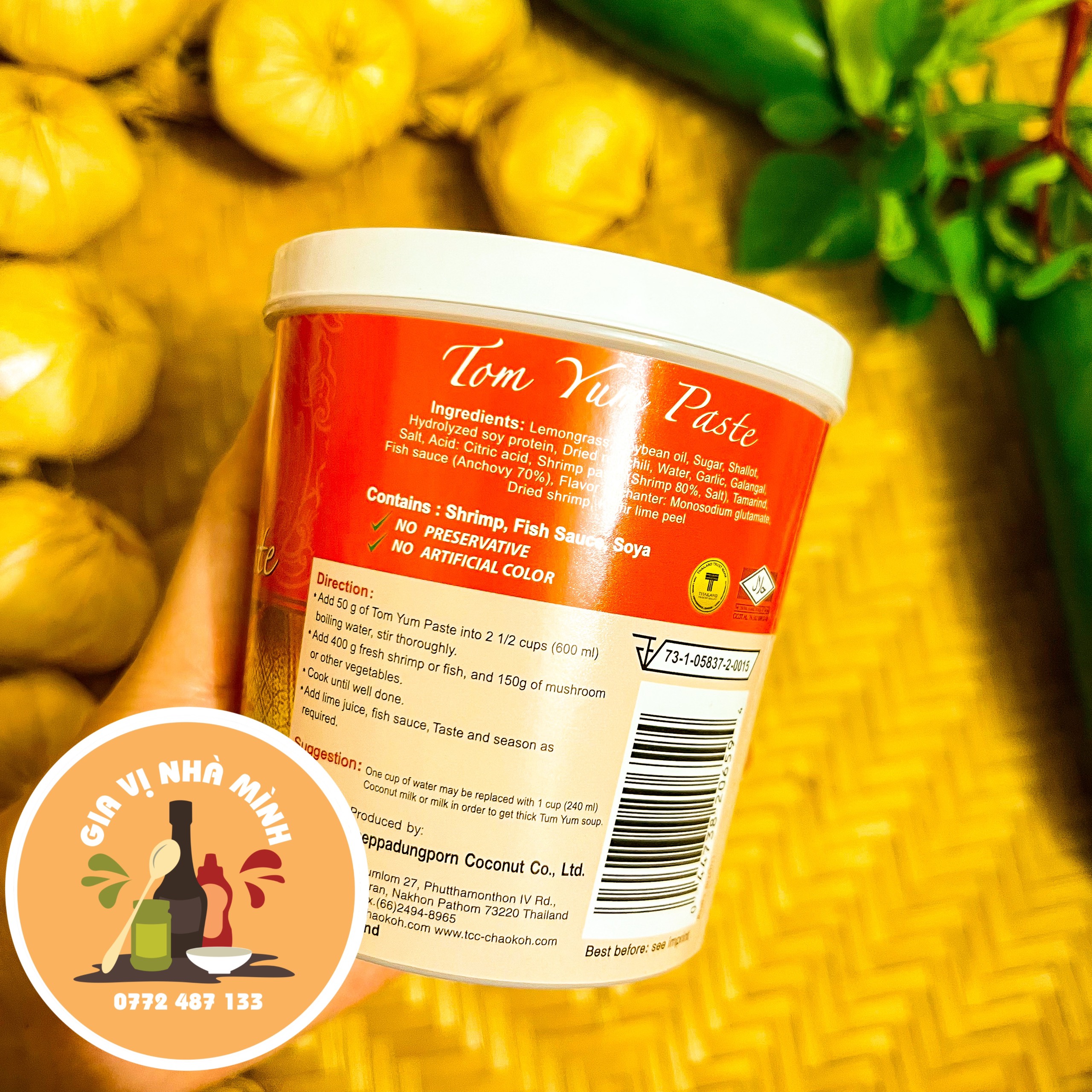 GIA VỊ LẨU THÁI HIỆU MAE PLOY- HỦ 400GR