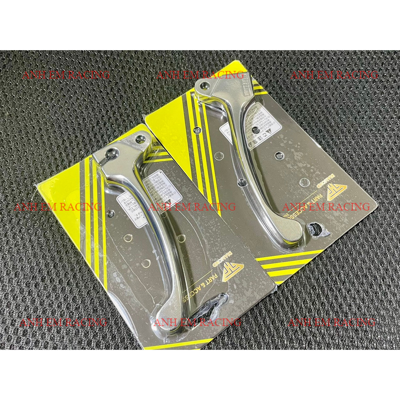 Tay thắng đùm inox 304 cho dream chuẩn inox304 đúc đặc nguyên khối sáng bóng