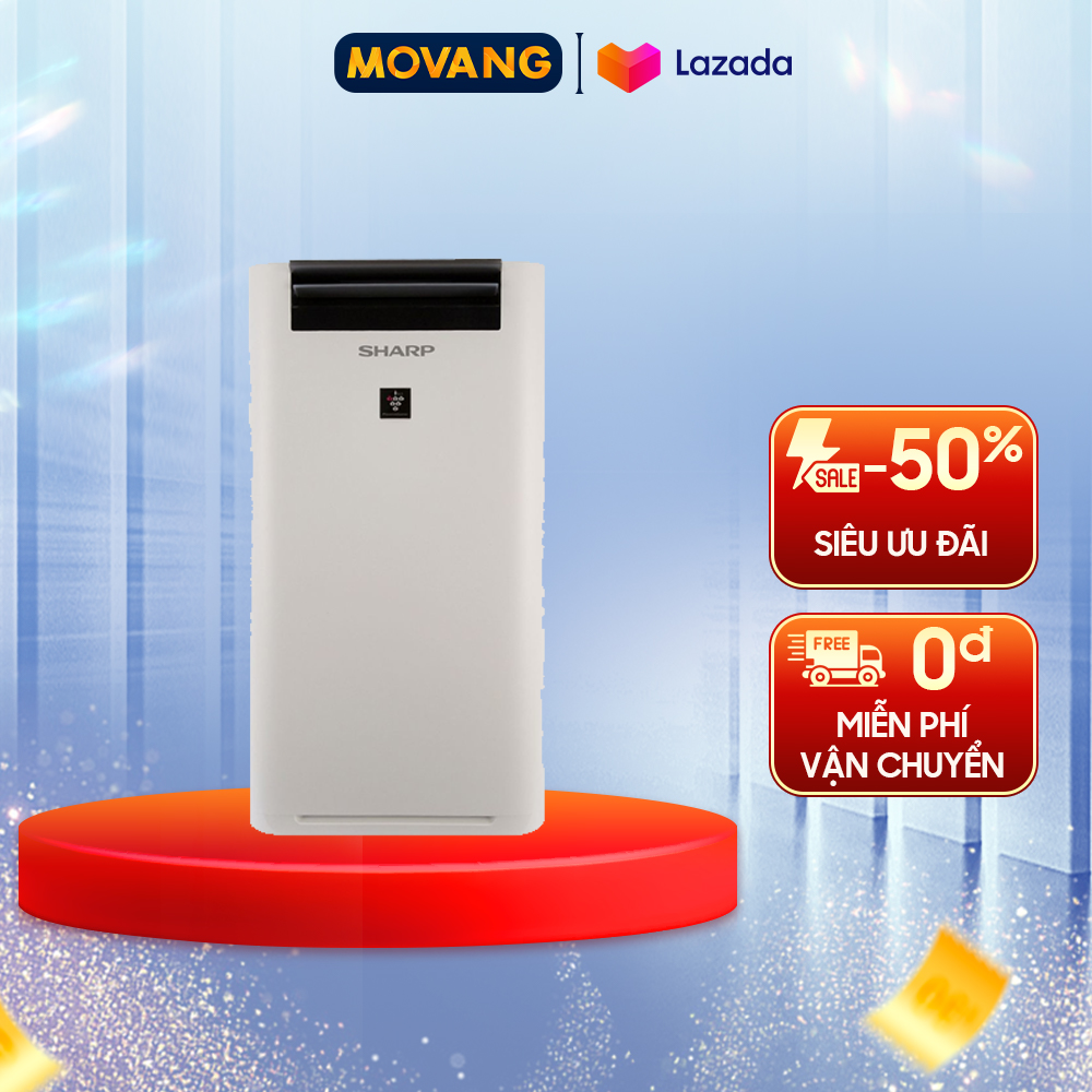 [GIAO TẠI HCM] - Máy lọc không khí và tạo ẩm Sharp KC-G40EV-W - Công suất tiêu thụ:Cao (31W) Thấp (5W) Trung bình (12W) - Bộ lọc:HEPA