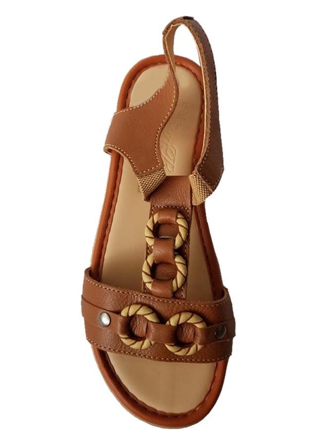 Giày Sandal Nữ Da Bò BIGGBEN Cao Cấp SDNB4