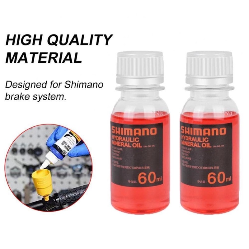 DẦU PHANH SHIMANO CHAI NHỎ 60ml DÀNH CHO XE ĐẠP