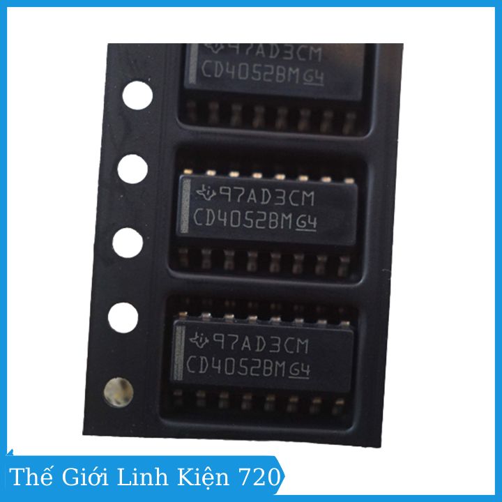 IC CD4052 chân dán SOP 16