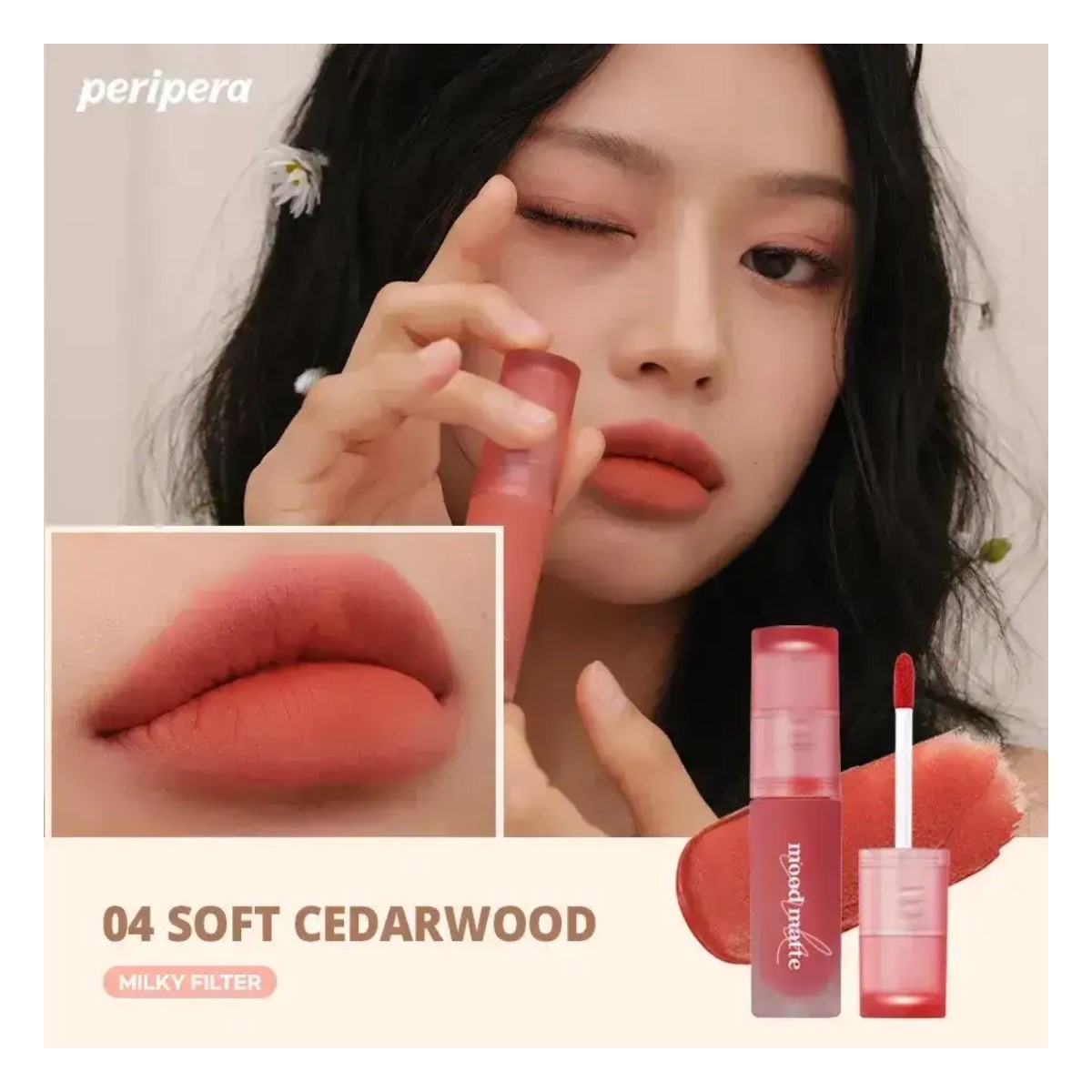 [Săn Deal]Son Tint Lì Peripera Ink Mood Matte Tint 4G
